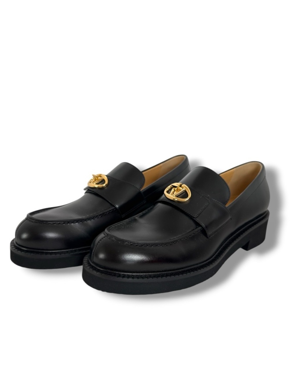 Valentino Garavani V-Logo Locker Loafers Women’s